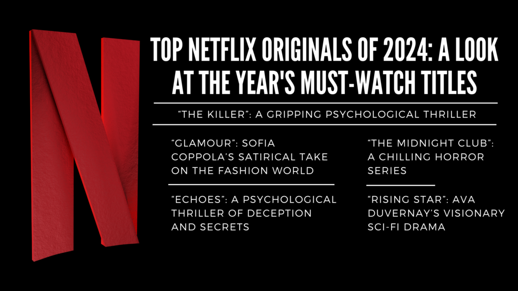 Top 5 Netflix Originals of 2024