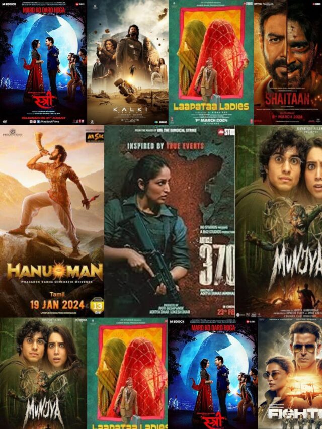 Top Bollywood Movies of 2024 : Box Office Hits and Box Office Collection